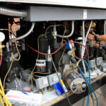 allen supply refrigeration installation compressors
